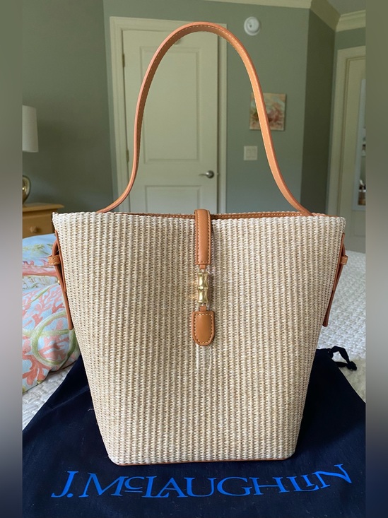 J Mclaughlin Handbags - NEW J. McLaughlin Crawford Straw Bag